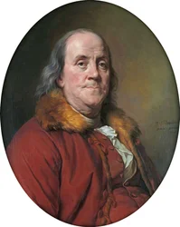 Portrait of Benjamin Franklin (1706-1790)